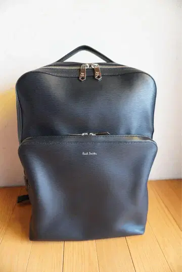 Paul Smith 블랙 가죽 백팩