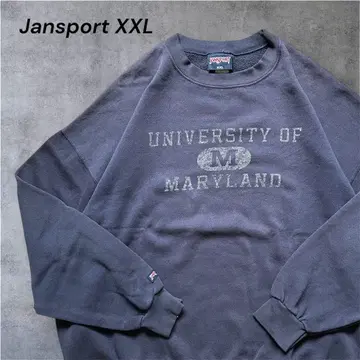 [새상품급] Jansport 맨투맨 네이비 오버 사이즈 스트릿 스타일