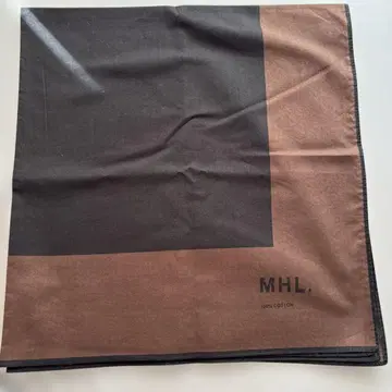 MHL. 손수건 스카프 반다나 면 대형 62 x 62