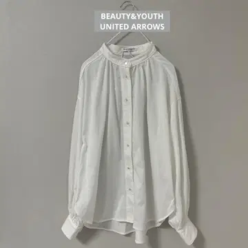 BEAUTY&YOUTH UNITED ARROWS 노카라 롱 셔츠