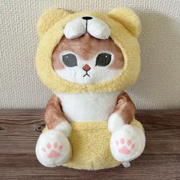 모프 샌드 mofusand 곰냥이 BIG 봉제 인형 압축 없음 귀여운