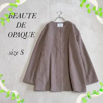 [ BEAUTE DE OPAQUE ] 노카라 자켓(S) 아우터 모 혼합
