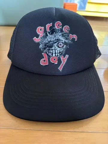 [ 레어 ] Green Day japan tour 메쉬 캡