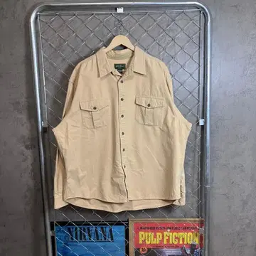 00년대 에디 바우어 샤모아 아크로스 셔츠 XXL EDDIE BAUER