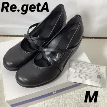 미사용 새상품 Re.getA 펌프스 M