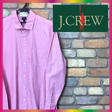 ME9-464 [ USA 한정판 J.CREW ] 호리젠탈 칼라 긴팔 셔츠