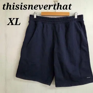 thisisneverthat 하프 팬츠 맨투맨 XL 네이비