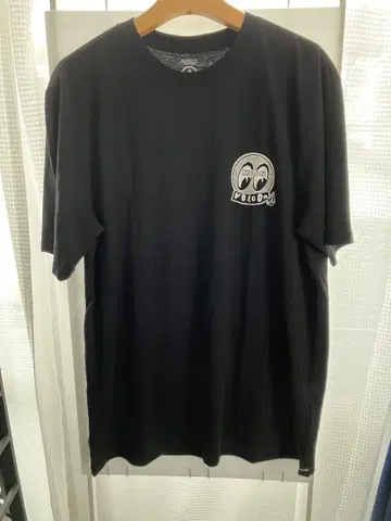 VOLCOM 블랙 T셔츠 릴랙스 핏