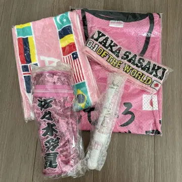 모모이로 클로버 Z 사사키 아야카 굿즈 묶음 판매