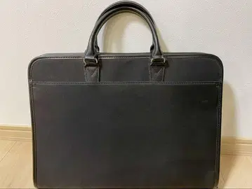 블랙 비즈니스 백 합성 피혁