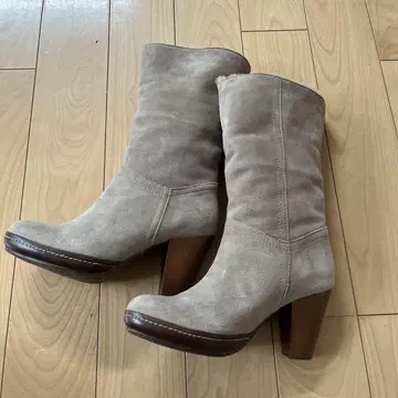VELETTO 스웨이드 부츠 23.5~24cm