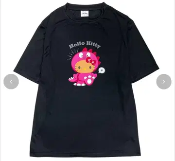 아베일 헬로키티 T셔츠 블랙
