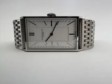 A. DUNHILL 쿼츠 손목시계 실버
