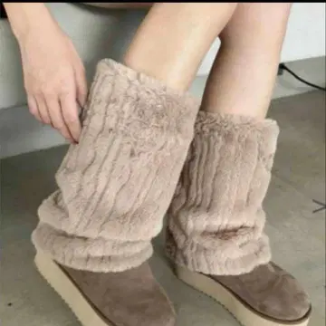 NICE CLAUP 2way 페이크 어그 부츠 S