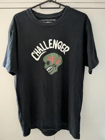 CHALLENGER 스컬 프린트 T셔츠 L 사이즈