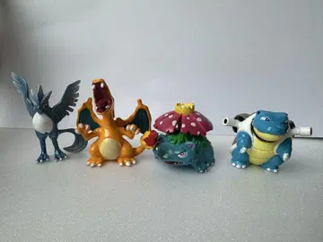 포켓몬 피규어 세트 리자몽 이상해꽃 거북왕 프리저