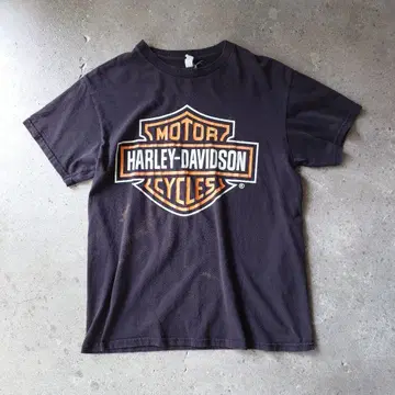 할리데이비슨 로고 T셔츠 M