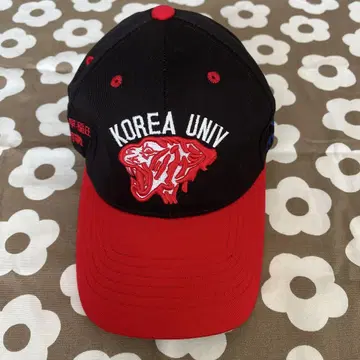 KOREA UNIV 호랑이 자수 야구 모자