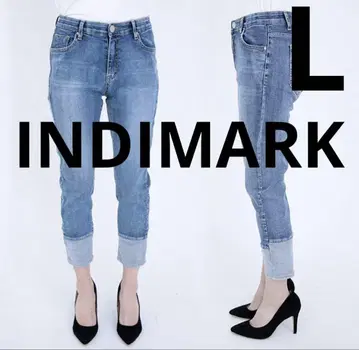 INDIMARK 인디마크 보이프렌드 데님 팬츠 청바지 L