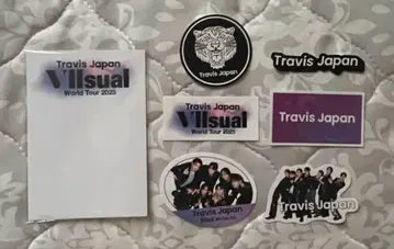 트라자 로고&집합 VIIsual 왈츠 스티커 6장&대지