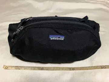 patagonia 웨이스트백 힙색 팩 블랙 안감 부착 코듀라