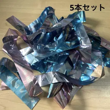 나니와단시 은색 테이프 은테 풀 5개 세트