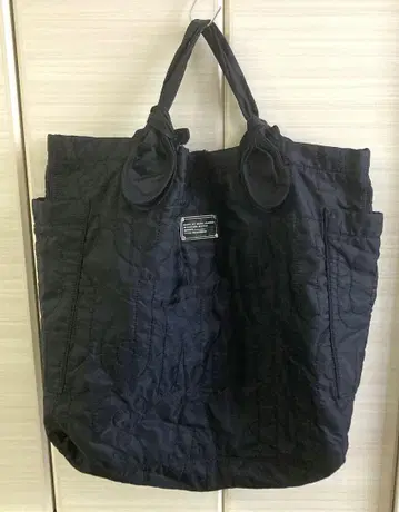 마크 바이 마크 제이콥스 나일론 퀼팅백 블랙 마크
