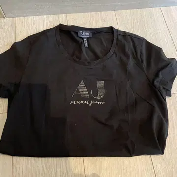 AJ 블랙 T셔츠 반팔