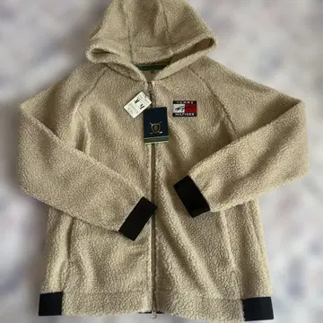 Tommy Hilfiger 플리스 자켓 M 베이지 미사용품