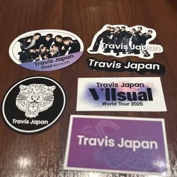 TravisJapan 트라자왈츠 스티커 집합
