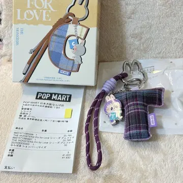 [ T ] LABUBU PIN FOR LOVE 알파벳 펜던트