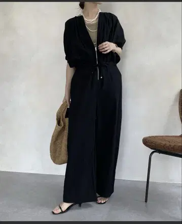 DouDou 소매 개더 올인원
