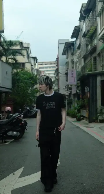 CRS 2-링거 티 (블랙 * 화이트)