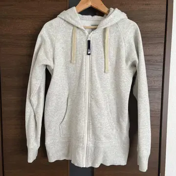 THE NORTH FACE 풀 집업 후드티 그레이