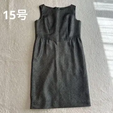 새상품급 다마 컬렉션 원피스 트위드 15호 빅 사이즈