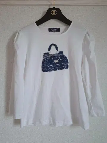 [ 새상품급 ] M'S GRACY 참 Bag 모티브 티셔츠