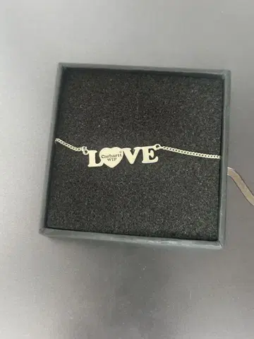 CARHARTT WIP LOVE PENDANT SILVER 925
