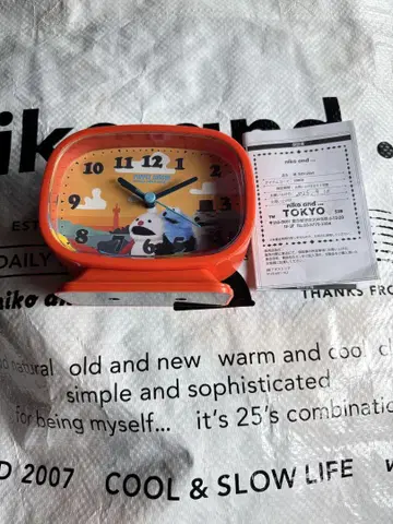 퍼펫 스 시계 테이블 클락 SUNSUN 니코앤드 CLOCK