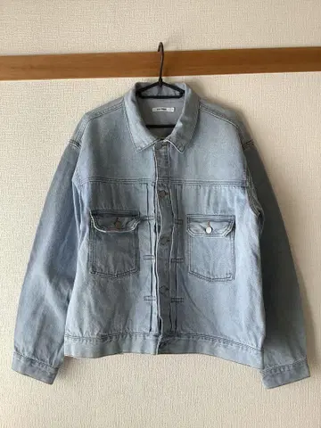 라이트 블루 데님 자켓