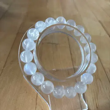 고품질 문스톤 팔찌 스리랑카 산 케이스 포함 NO51