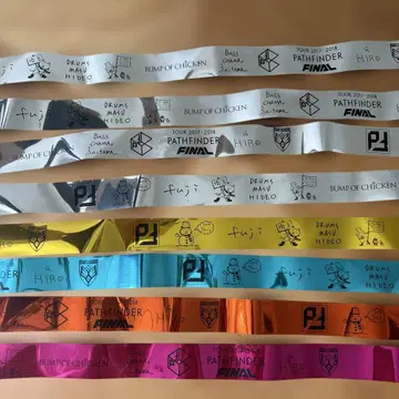 BUMP OF CHICKEN TOUR 2017-2018 테이프