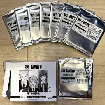 레어 SPY x FAMILY 아트 코스터 전종 세트