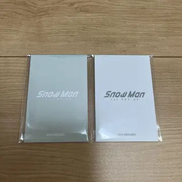 SnowMan 한국 POPUP 팝업 포토 카드 메구로 렌 A B
