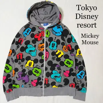 Disney 디즈니 미키마우스 올 패턴 후드 맨투맨 남녀 공용