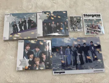 혜택 시리얼 코드 포함 SixTONES Stargaze 3가지 형태 세트