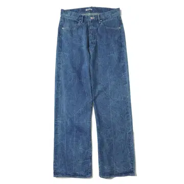 SELVEDGE FADED LIGHT DENIM PANTS