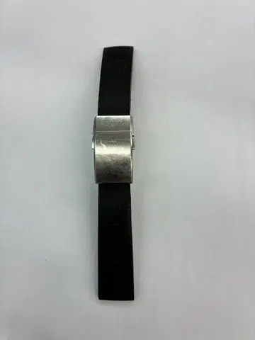 Breitling 고무 벨트 18-20 블랙 D 버클