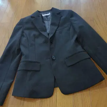 블랙 취업 정장 자켓 스커트 세트
