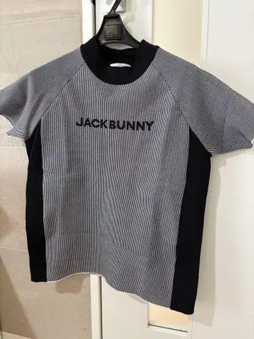 Jack Bunny 여성용 골프 셔츠 그레이/블랙