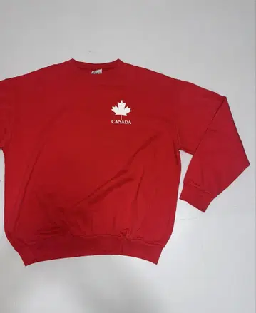 made in CANADA 빈티지 구제 의류 메이플 리프 맨투맨